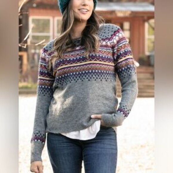 Grace & Lace Sweaters - Grace & Lace Intarsia sweater Size XL